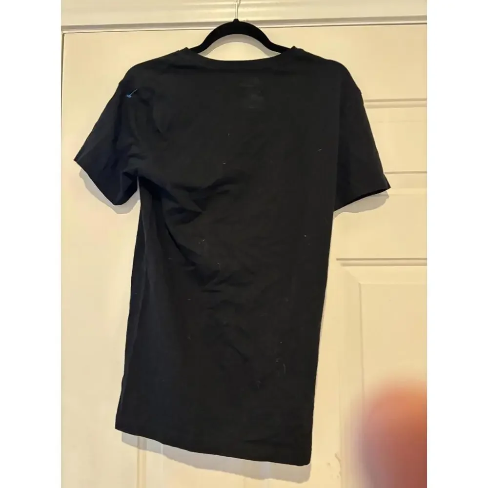 Men's sz‎ M black Polo t shirt #395